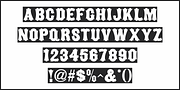 Wood Fancy Reverse JNL, a Font by Jeff Levine Fonts (Thumbnail 5 of 5)