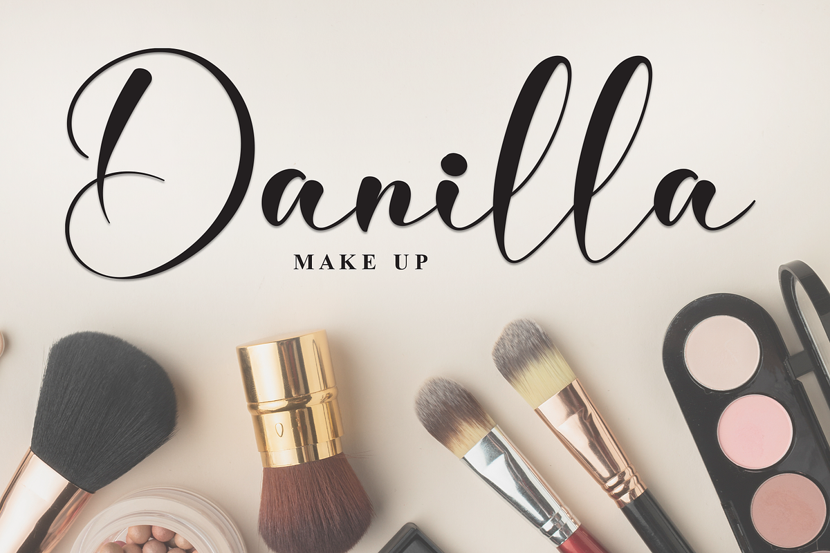 Angelina Decoration | Script Font, a Handwritten Font by Scratchones (Photo 3 of 8)