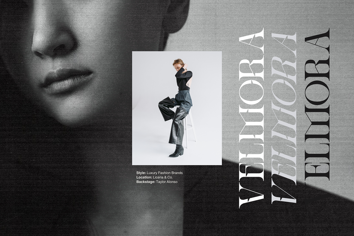 Ronel Luxury - Modern Logo Font, a Serif Font by Illushvara Design (Photo 10 of 14)