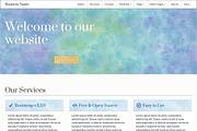 Quarelle- Watercolor Bootstrap UI Ki, a Bootstrap Template by The Clever UI Company (Thumbnail 3 of 5)