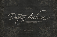 Dusty Archive - Handwritten Script