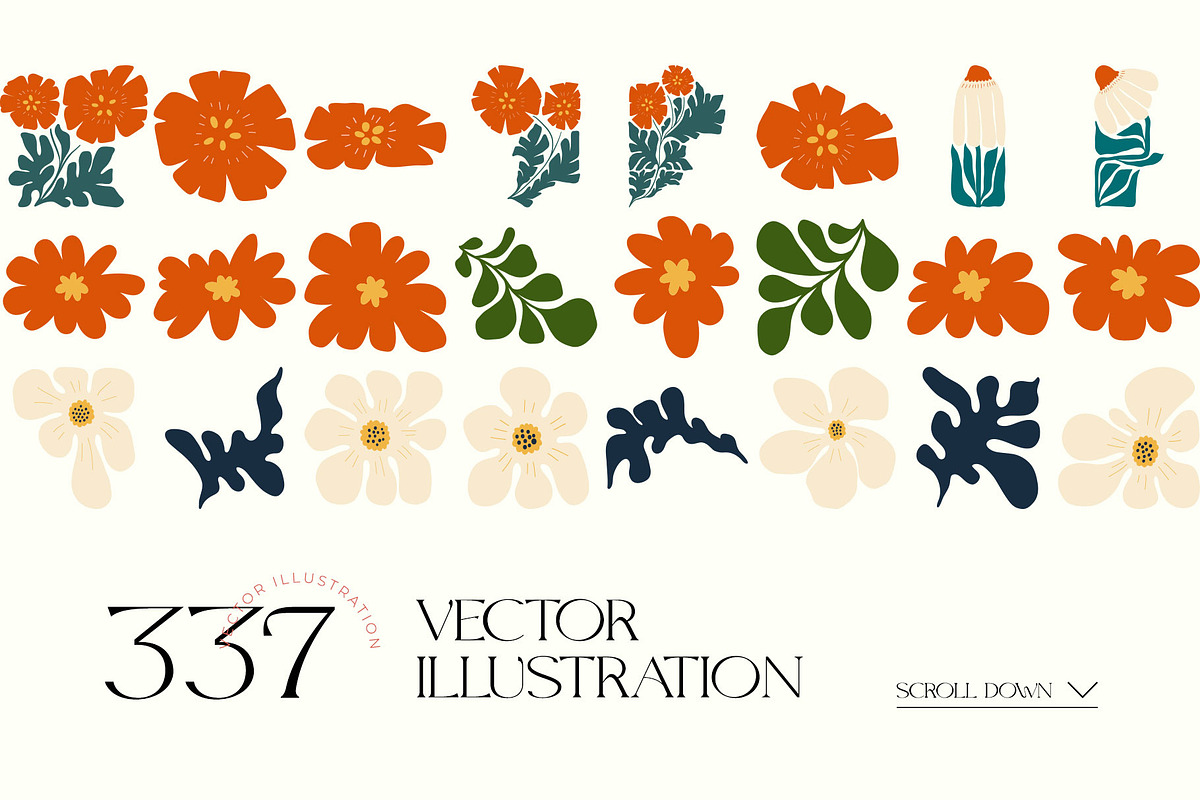 Modern Flora. 3 | Wall Art Creator, an Object Graphic by Leleka.Store (Photo 11 of 19)