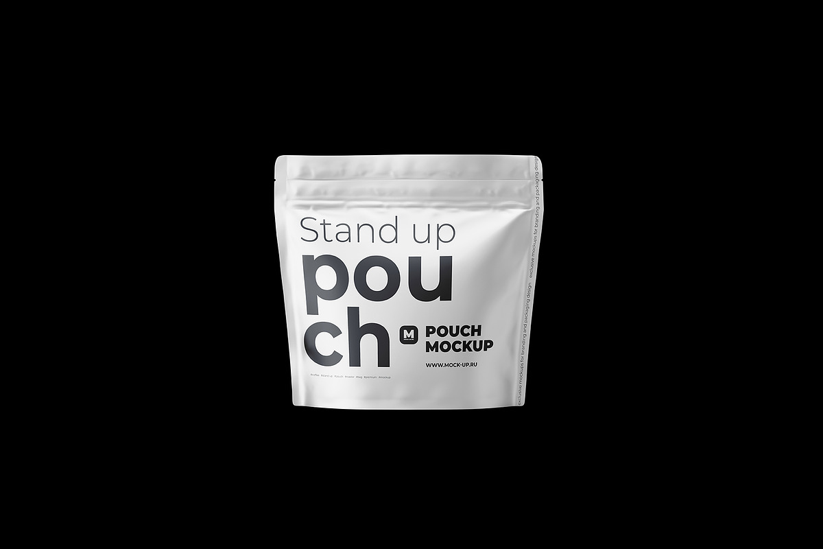 Stand-up Pouch Mockup (square), a Cups & Container Mockup by easymock (Photo 8 of 9)