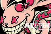 Whizz-Trend T-Shirt Illustration, an Animal Illustration by badsyxn (Thumbnail 1 of 5)