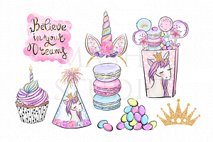 PRINCESS BIRTHDAY Clipart