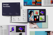 Graphic Design Portfolio, a Presentation Template by InDesignSkills (Thumbnail 1 of 17)