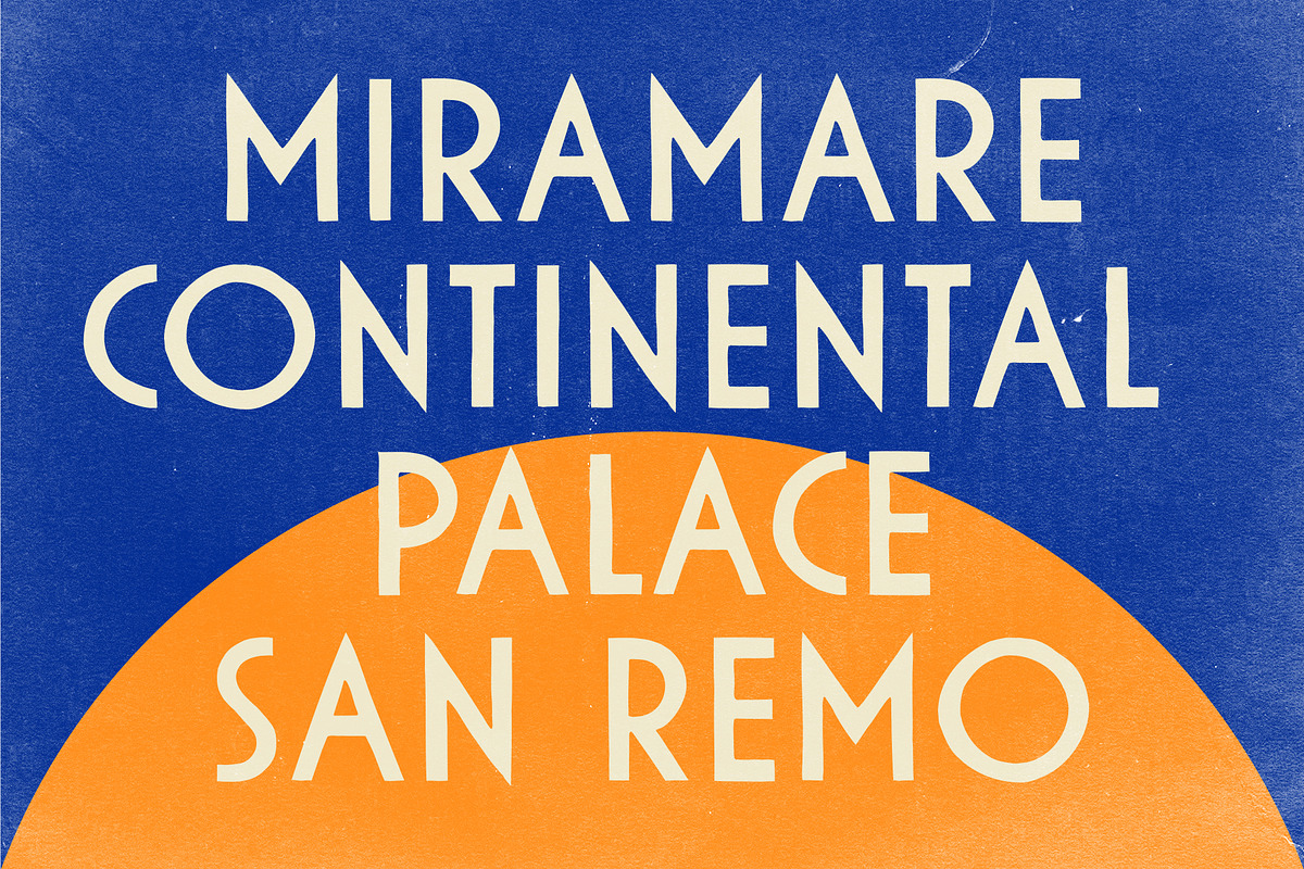 Hotel Paradiso Vintage Font Family, a Handwritten Font by Ayya Studio (Photo 8 of 16)