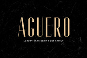 Aguero Sans - Font Family, a Sans Serif Font by Craft Supply Co. (Thumbnail 1 of 8)