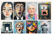 The Modern Psyche Cartoons, a Person Illustration by PrintHaven Designs (Thumbnail 6 of 10)