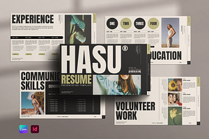 CV Resume Presentation Template