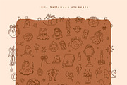 Coquette Halloween clipart elements, an Object Graphic by Cute Atelier (Thumbnail 2 of 10)