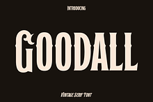 Goodall - Serif Display Font Duo