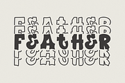 Plump Stacked, a Serif Font by Dm Studio (Thumbnail 3 of 10)