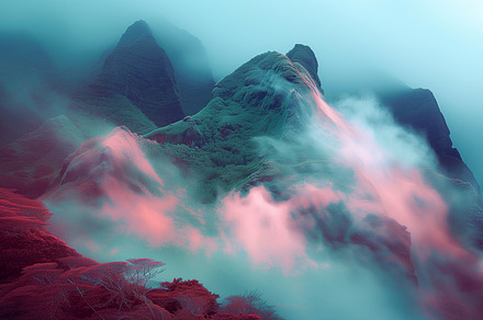 Surreal nature landscape, a Wallpaper Photo by Imaginarium