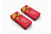 Gift Box Packaging Mockup Template, a Packaging Mockup by DesignRushMarket (Thumbnail 6 of 11)