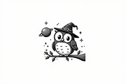 Halloween Illustration Coloring bund, an Illustration by Artivon (Thumbnail 21 of 26)