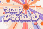 The Retro - Retro Font, a Script Font by Densu Creative (Thumbnail 3 of 7)