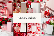 Valentine Perfume Bottle Mockup 1000, a Packaging Mockup by KennedyStudio (Thumbnail 3 of 15)