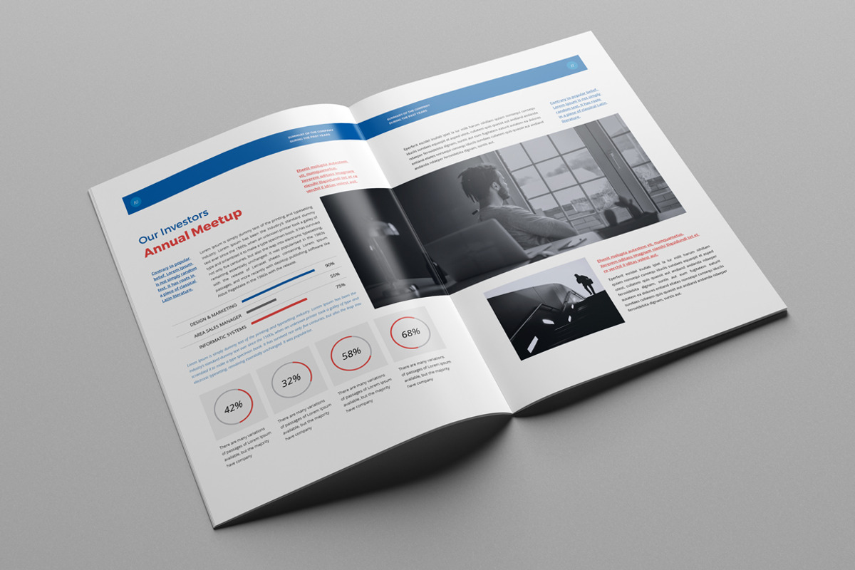 Annual Report, a Brochure Template by Pro-Gh (Photo 7 of 14)