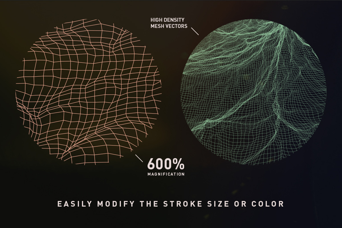 VECTOR+PNG | DIGITAL WAVES preview 2