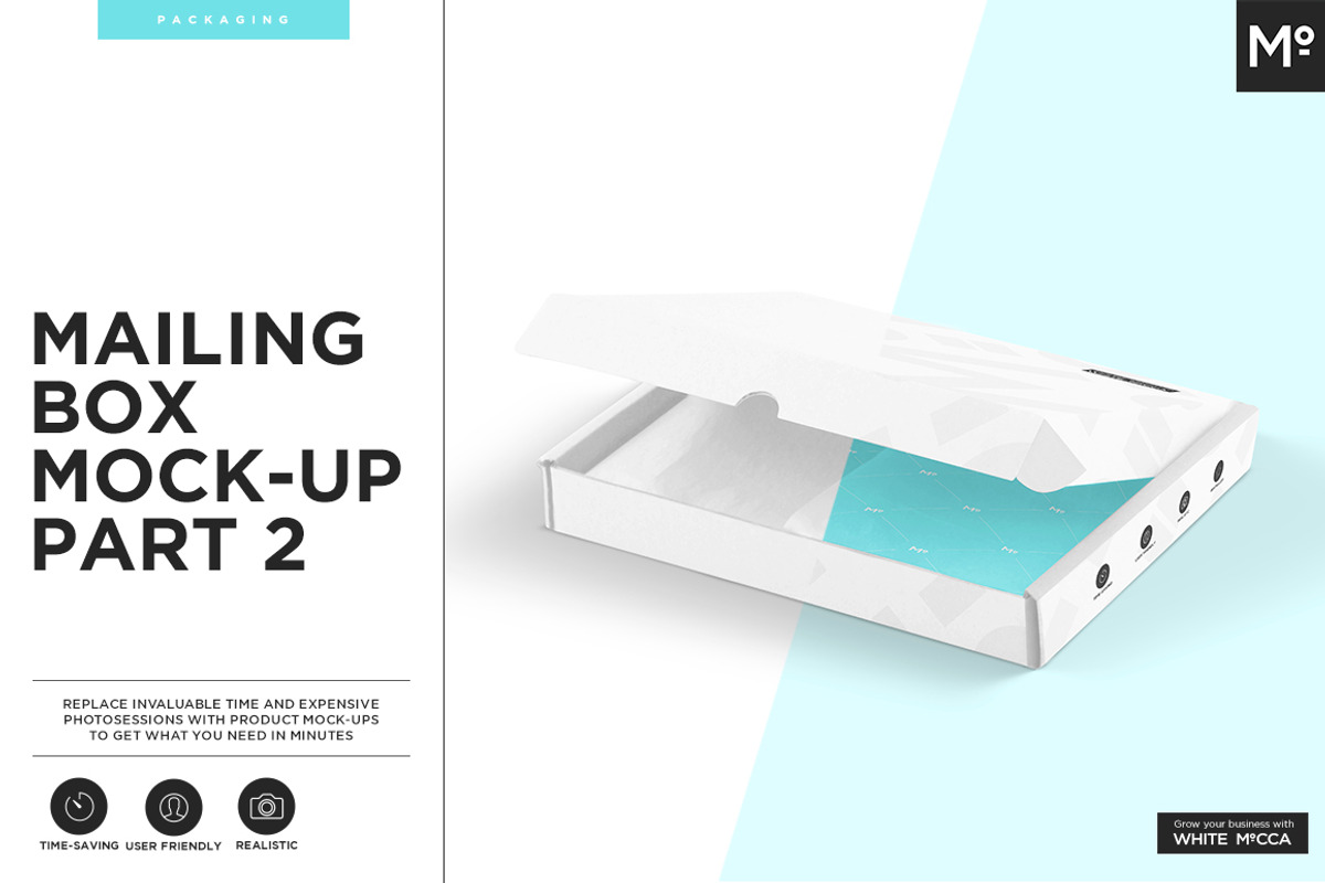 Mailing Boxes Mock-up Part 2, a Cups & Container Mockup by BlackMocca (Photo 1 of 14)