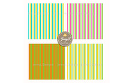 Bright Stripes Digital Papers, a Pattern Graphic by JennyL Designs (Thumbnail 3 of 8)