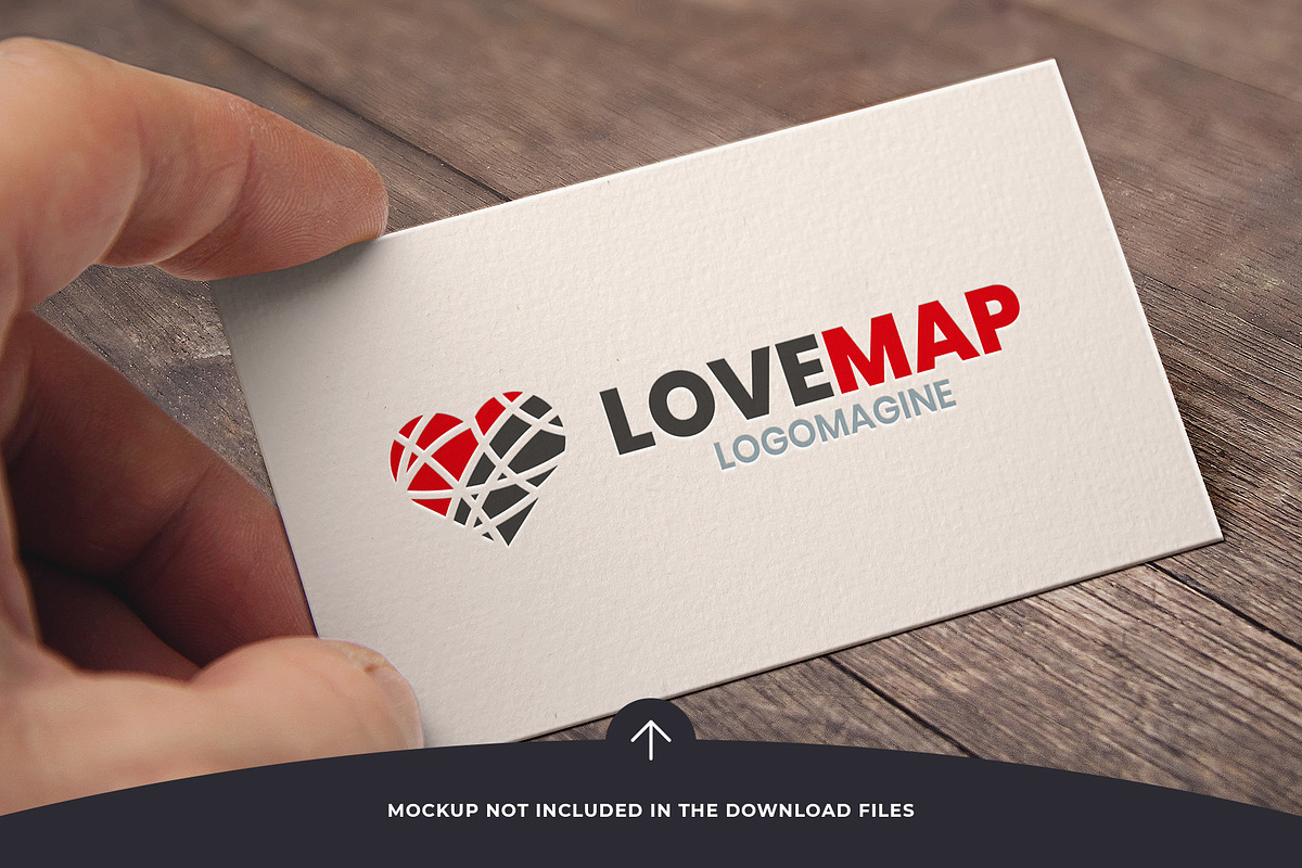 Love Map Logo Template, a Branding & Logo Template by LOGOMAGINE (Photo 2 of 16)
