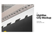 Urban Corner Billboard XXL Mockup, a Product Mockup by HAZARD MOCKUPS (Thumbnail 3 of 8)