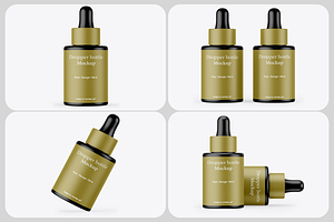 Dropper Bottle Mockups