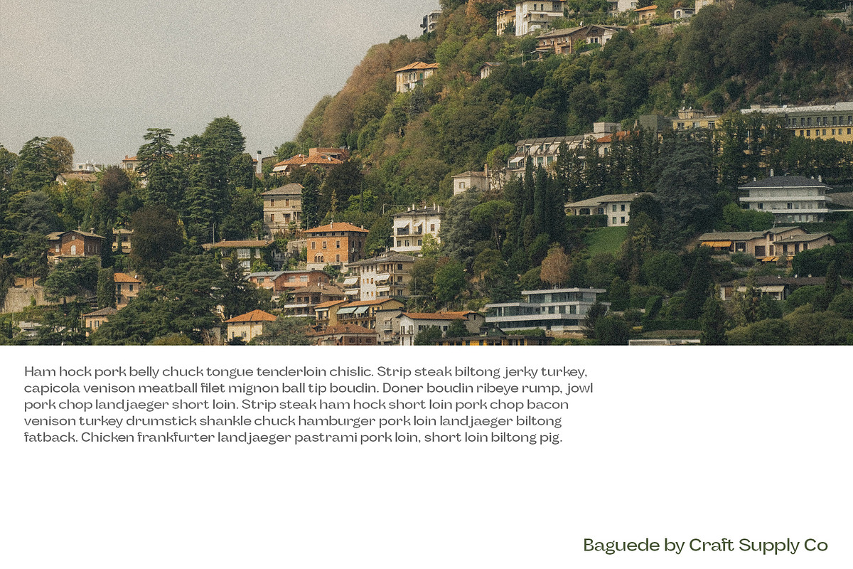 Baguede - Grotesque Sans Serif, a Sans Serif Font by Craft Supply Co. (Photo 7 of 8)