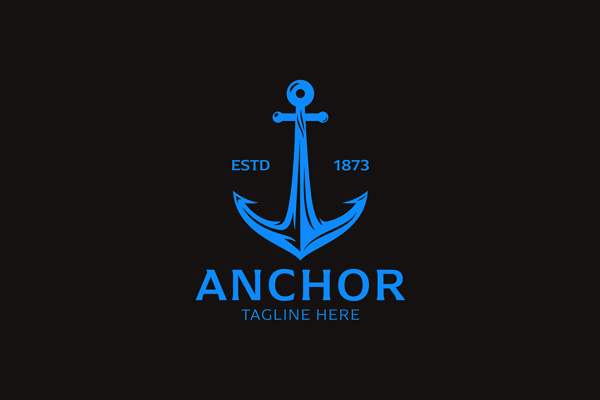 Anchor Logo Marine Nautical Harbor, a Branding & Logo Template by Signatoro (Photo 3 of 3)