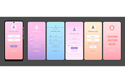 Mobile Phone with Login Form, a Templates & Theme by Bigmouse_art (Thumbnail 2 of 2)