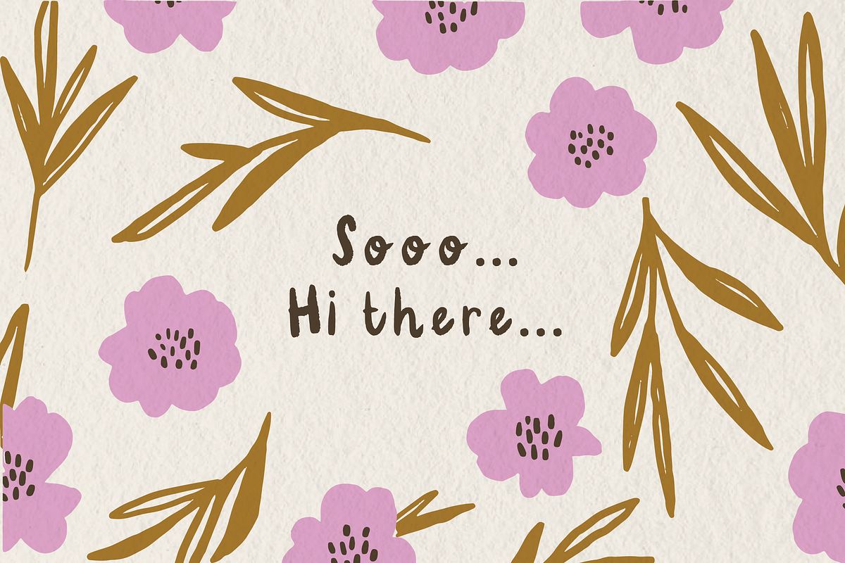 BUBBLE GUM a handwritten font, a Handwritten Font by Jannasuedesign (Photo 6 of 10)