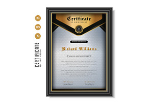 524. Modern Certificate Template