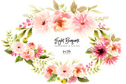 Sweet Dahlias and Roses, an Illustration by Kim Thoa Designs (Thumbnail 3 of 9)