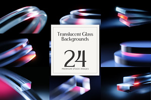 Translucent Glass Backgrounds, a Background Graphic by HipFonts