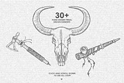 Rustic Tribal Collection, a Decorative Illustration by Chelovector (Thumbnail 3 of 4)
