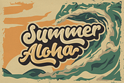Andala - Groovy Retro Font, a Script Font by Auratype (Thumbnail 8 of 11)