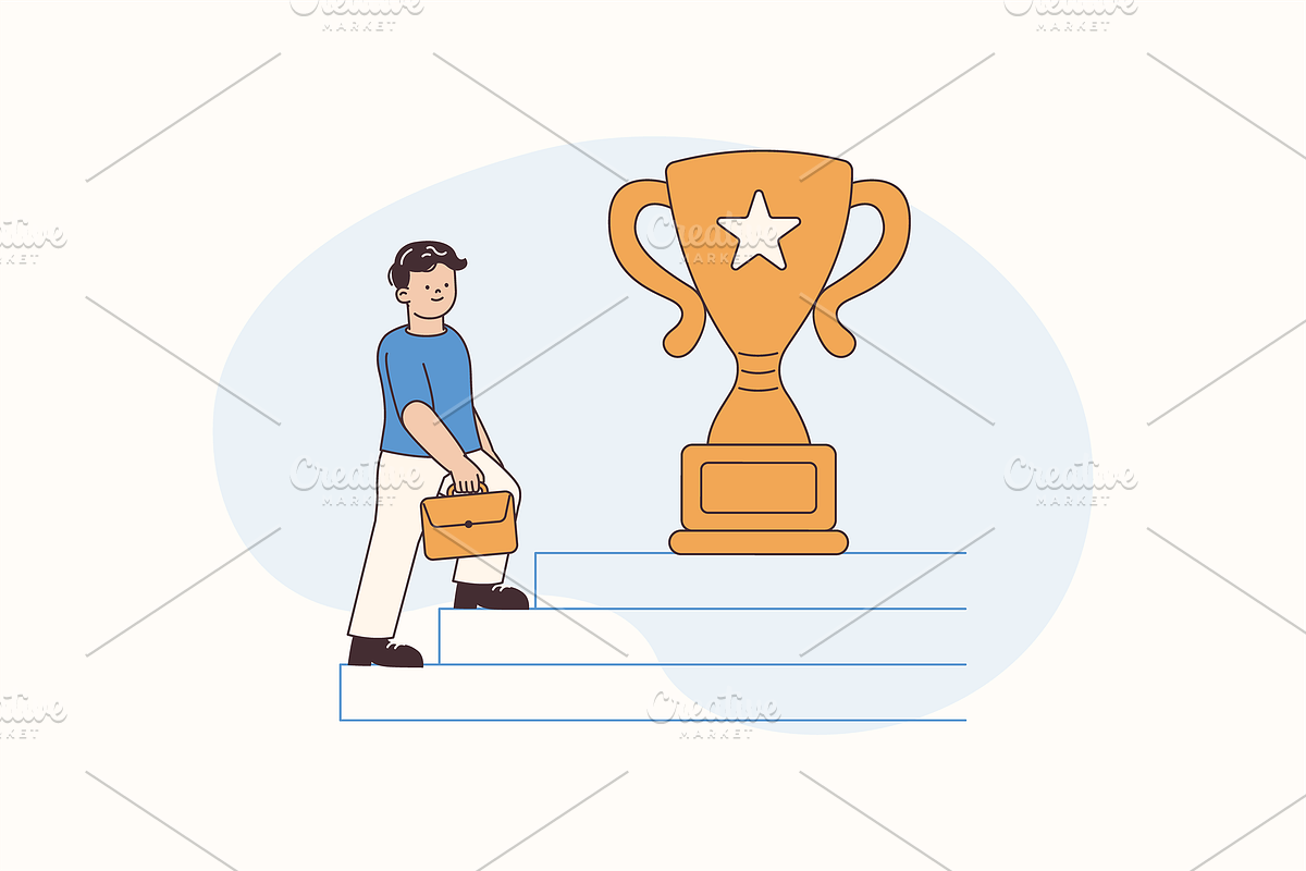 Reward Success Illustration, an Object Graphic by Jump Studio (Photo 7 of 14)