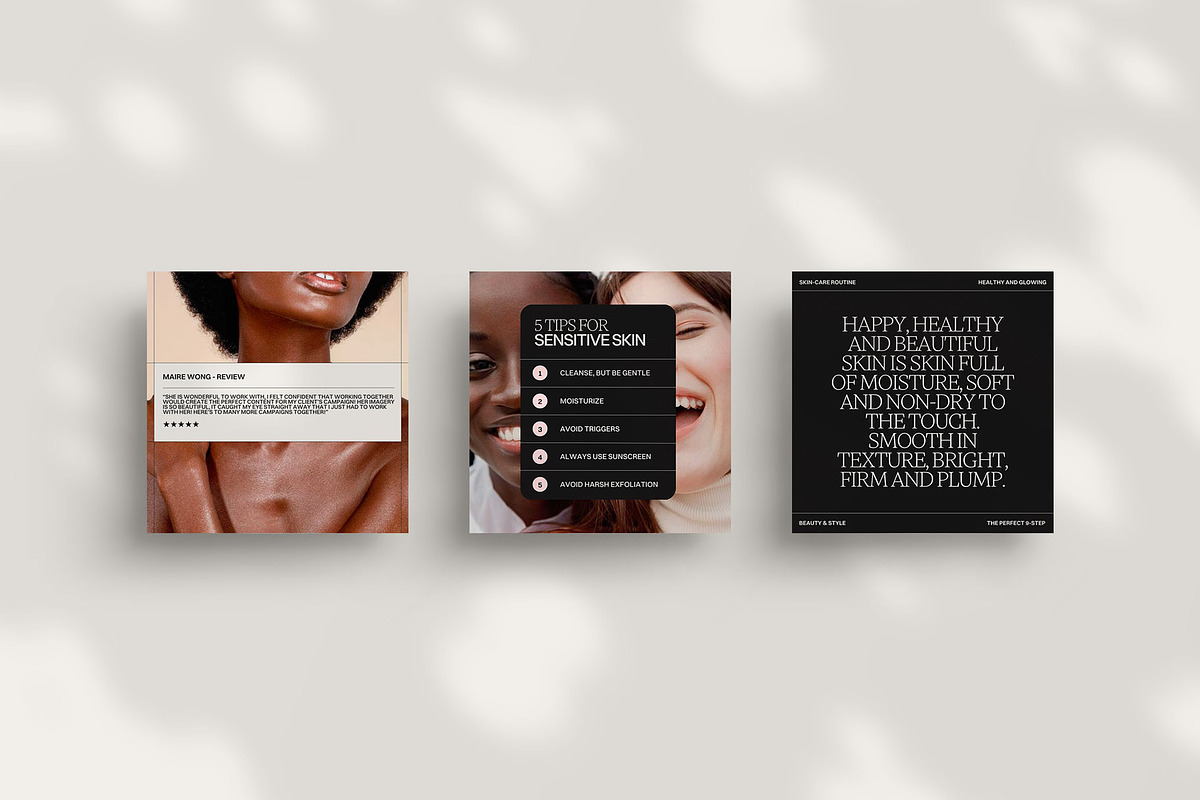 Beauty Instagram Post, a Social Media Template by Moscovita Studio (Photo 16 of 20)