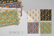 Fox Patterns & Clipart, a Pattern Graphic by Tori Design (Thumbnail 5 of 6)