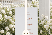 Floral Wedding Welcome Sign Mockup, an Advertising Mockup by Serenefeeling (Thumbnail 5 of 7)