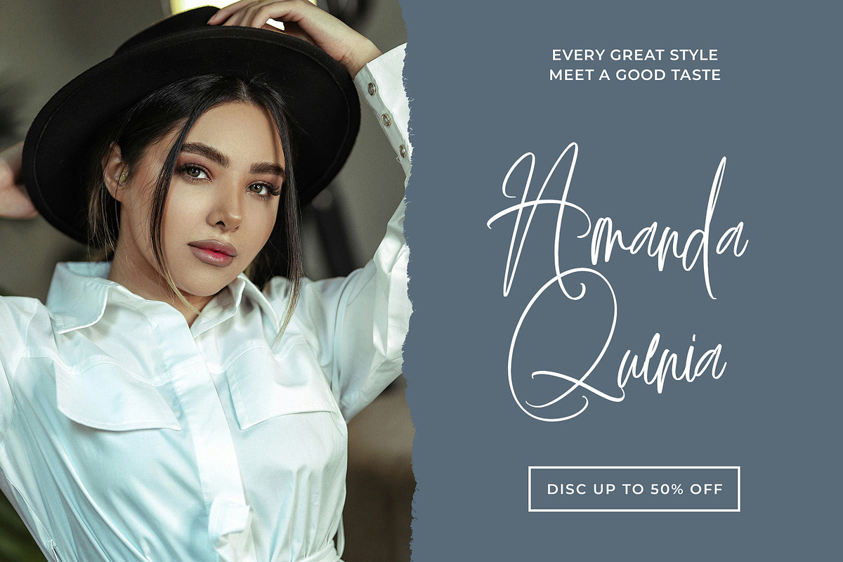 Hampother Signature Script Font, a Script Font by RantautypeStudio (Photo 2 of 15)