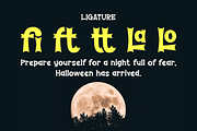 Hellwild - A Modern Spooky, a Sans Serif Font by Marvadesign (Thumbnail 8 of 9)