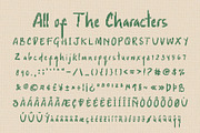 CS Damita Stitched, a Handwritten Font by Craft Supply Co. (Thumbnail 8 of 8)