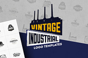 Industrial Logo Templates, a Branding & Logo Template by Easybrandz (Thumbnail 1 of 4)