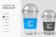 Plastic Cup Mockup, a Cups & Container Mockup by graphypix (Thumbnail 2 of 4)