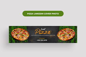 Pizza Food LinkedIn Cover Photo