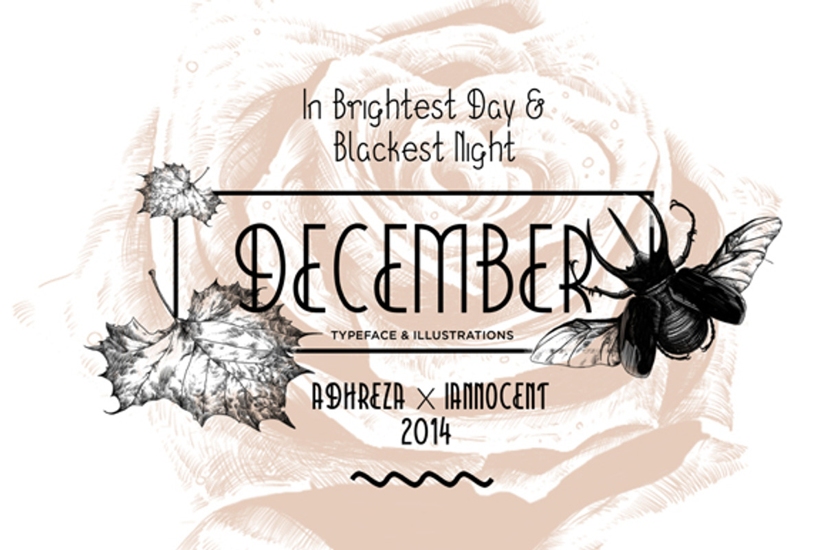 December Typeface (70% Off)
