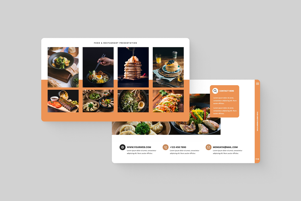 Mongata - Food & Restaurant Keynote, a Presentation Template by Annora Studio (Photo 3 of 5)
